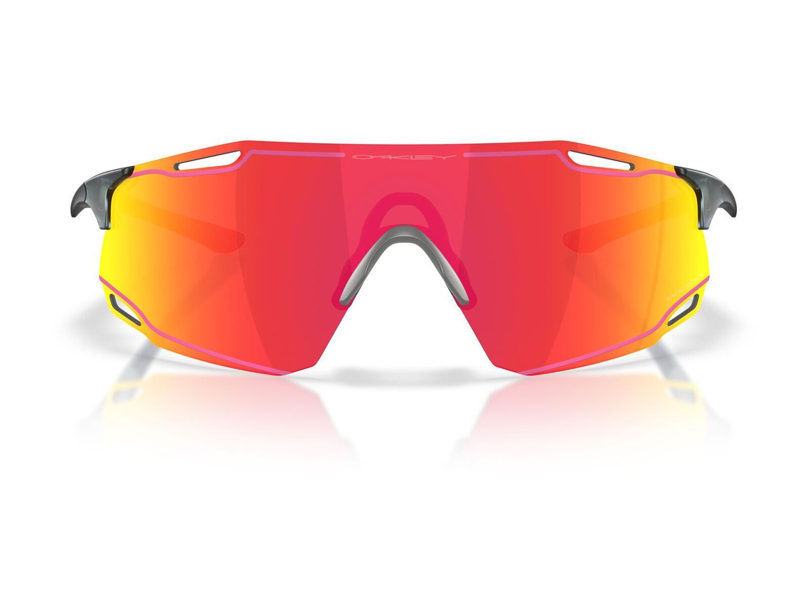 Oakley Cybr Dyno, Prizm Ruby w/ Pink Ink / matte crystal black - Bild 8