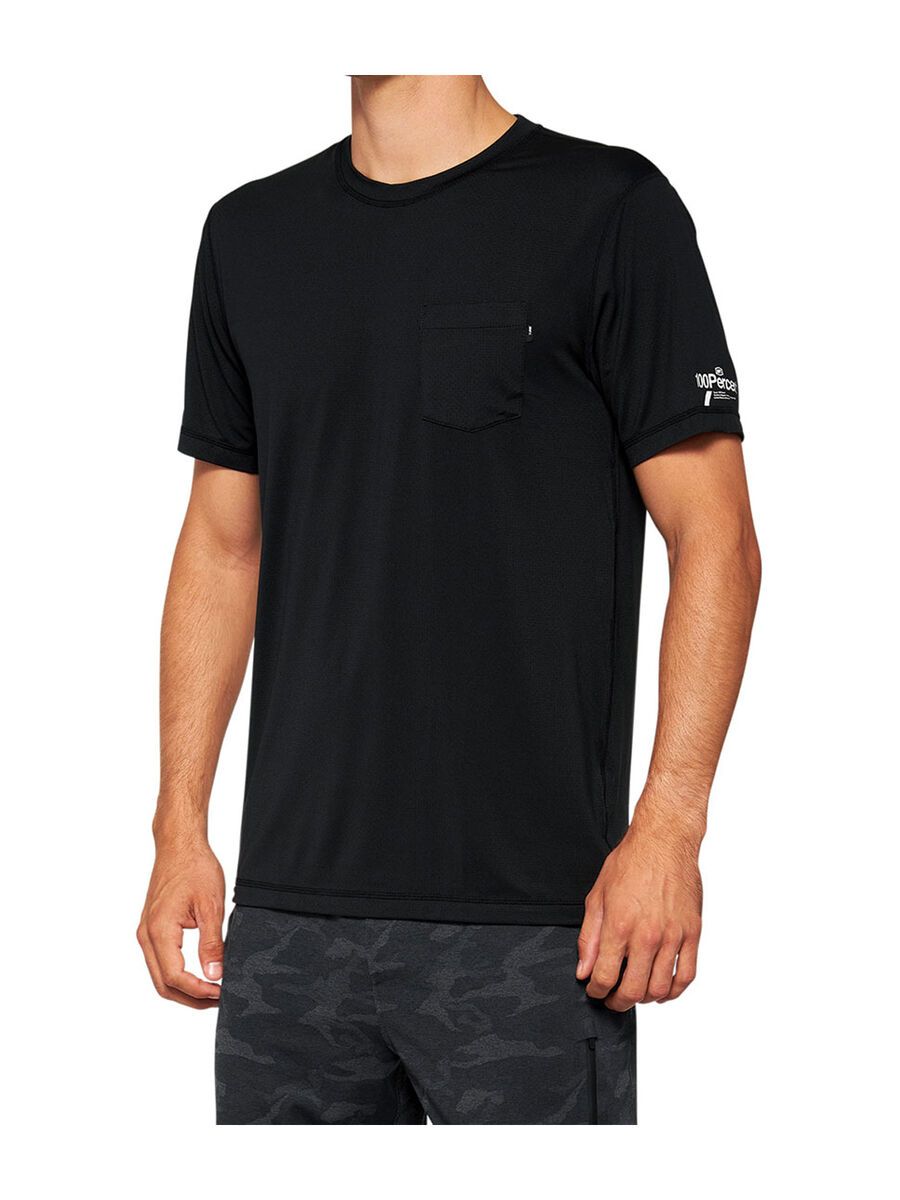 100% Mission Athletic T-Shirt, black - Bild 1