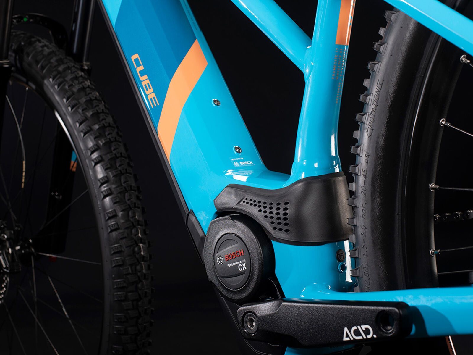 Cube Access Hybrid EXC 500 29 Trapeze, reefblue´n´apricot - Bild 6