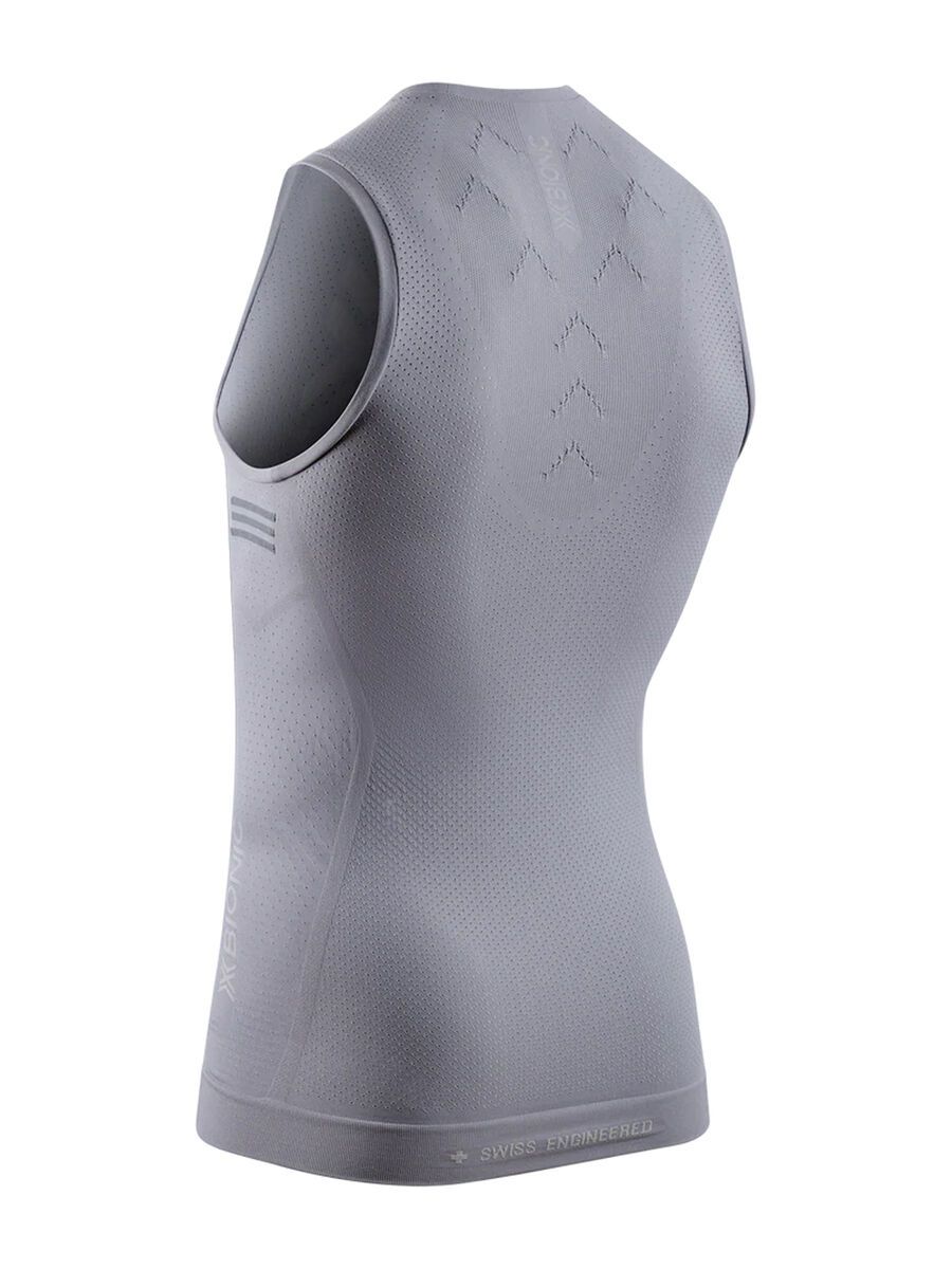 X-Bionic Xceed Ride Baselayer Tank Top Unisex, seal grey/silver grey - Bild 2