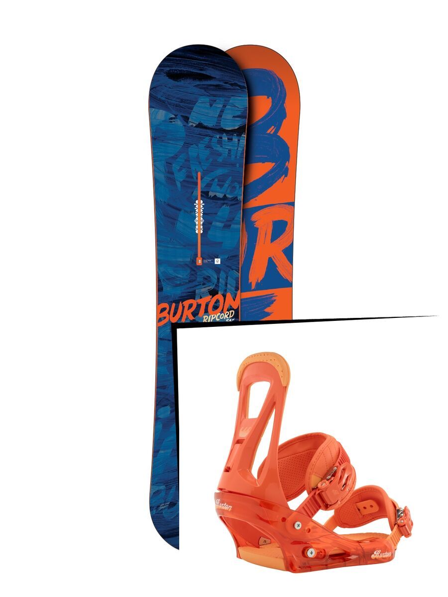 Burton Set: Ripcord Wide 2016 + Burton Freestyle - Bild 1