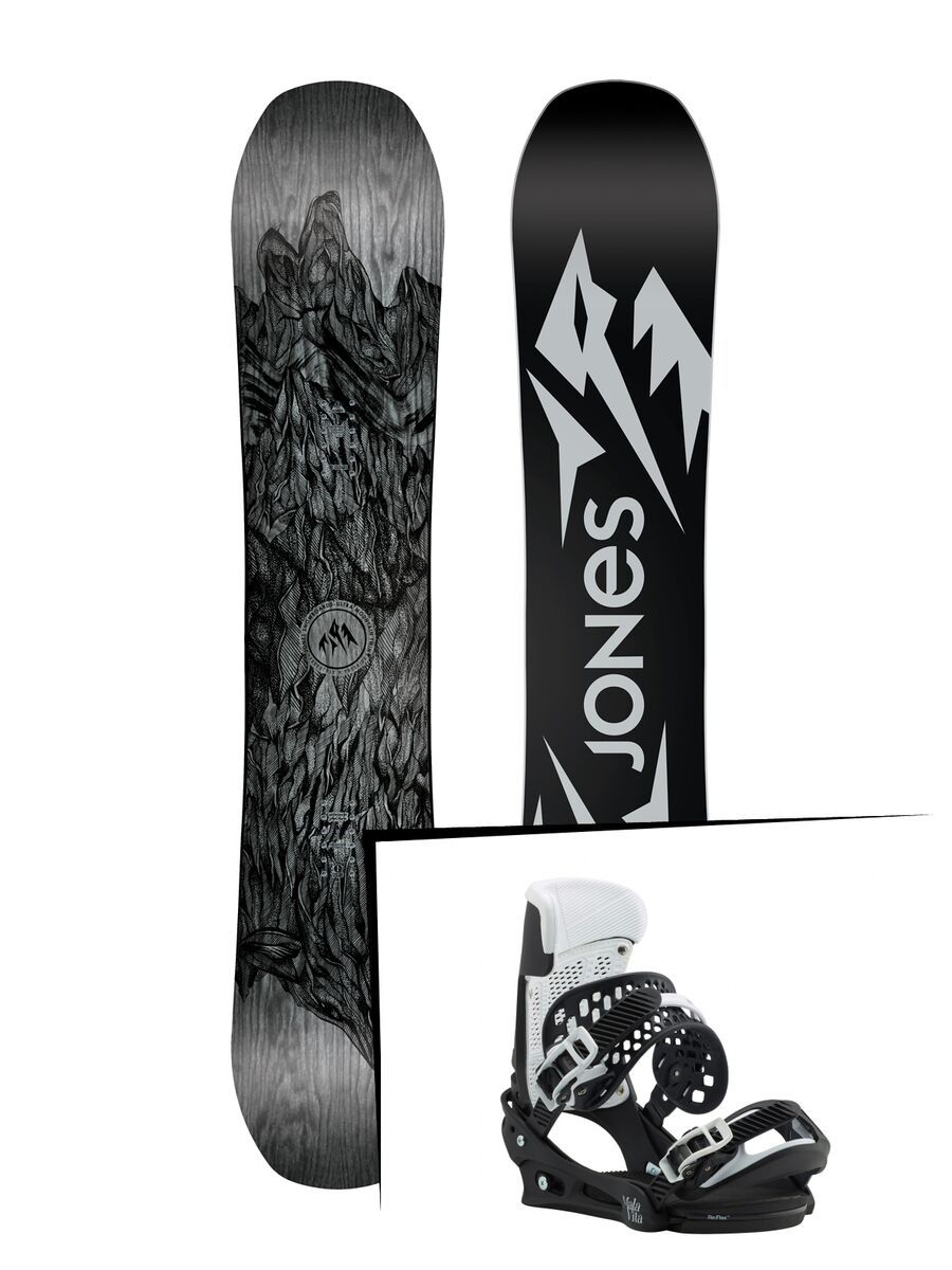 Set: Jones Ultra Mountain Twin 2019 + Burton Malavita (1931028S) - Bild 1