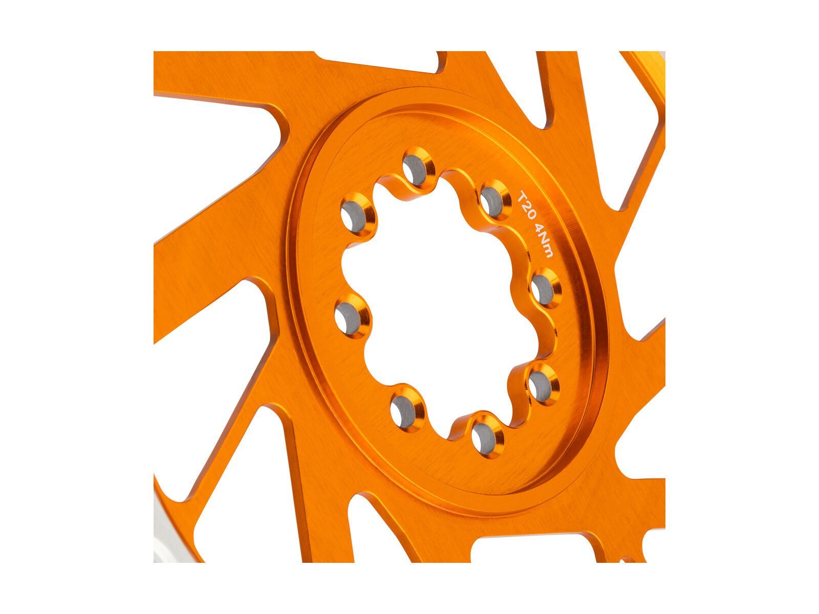 Burgtec 3 mm Offset Thick Thin Chainring SRAM 8-Bolt, iron bro orange - Bild 15