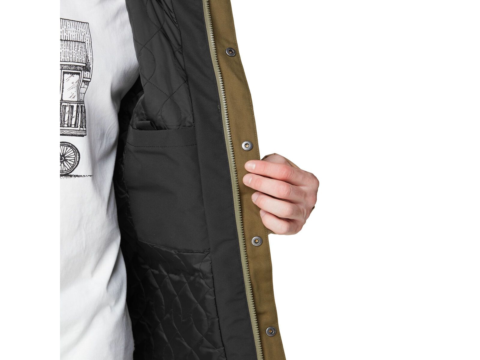 Picture Moday Jkt, dark stone tobacco - Bild 7