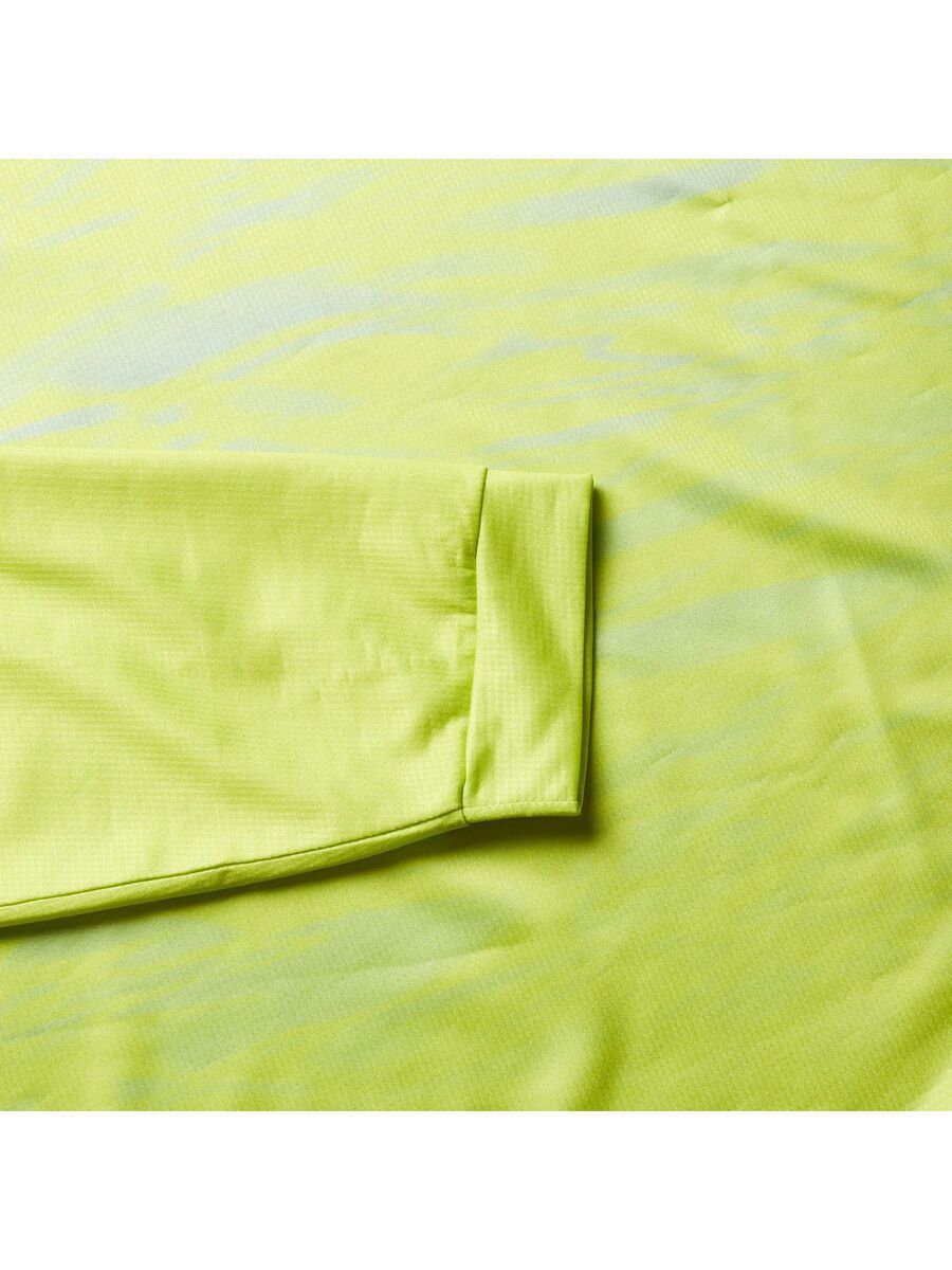 Endura LTD Marble Printed T-Shirt (Langarm), lime green - Bild 4