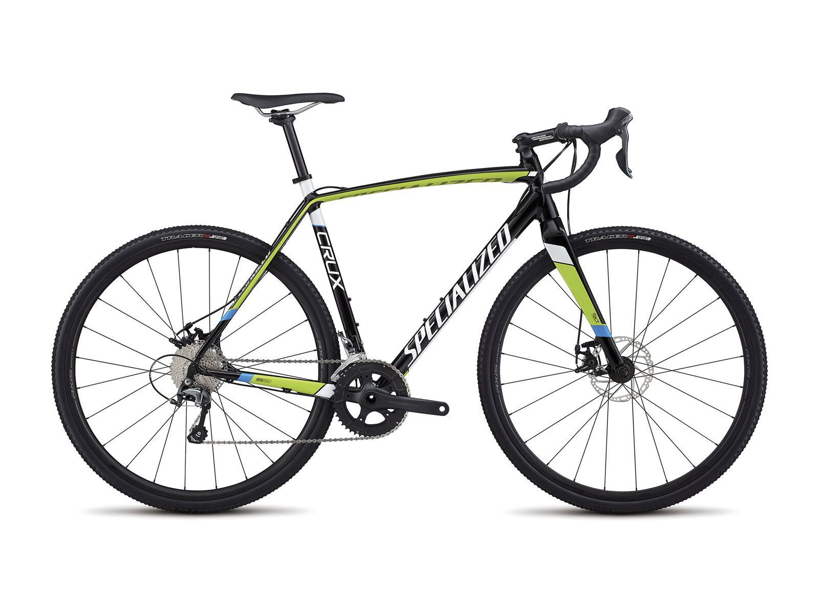 Specialized CruX E5, tarmac black/hyper green/metallic white - Bild 1