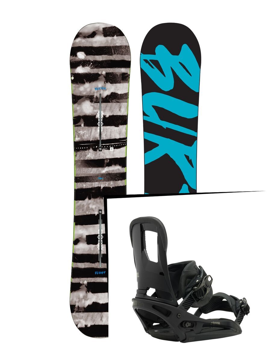 Burton Set: Blunt Wide 2016 + Burton Cartel EST - Bild 1