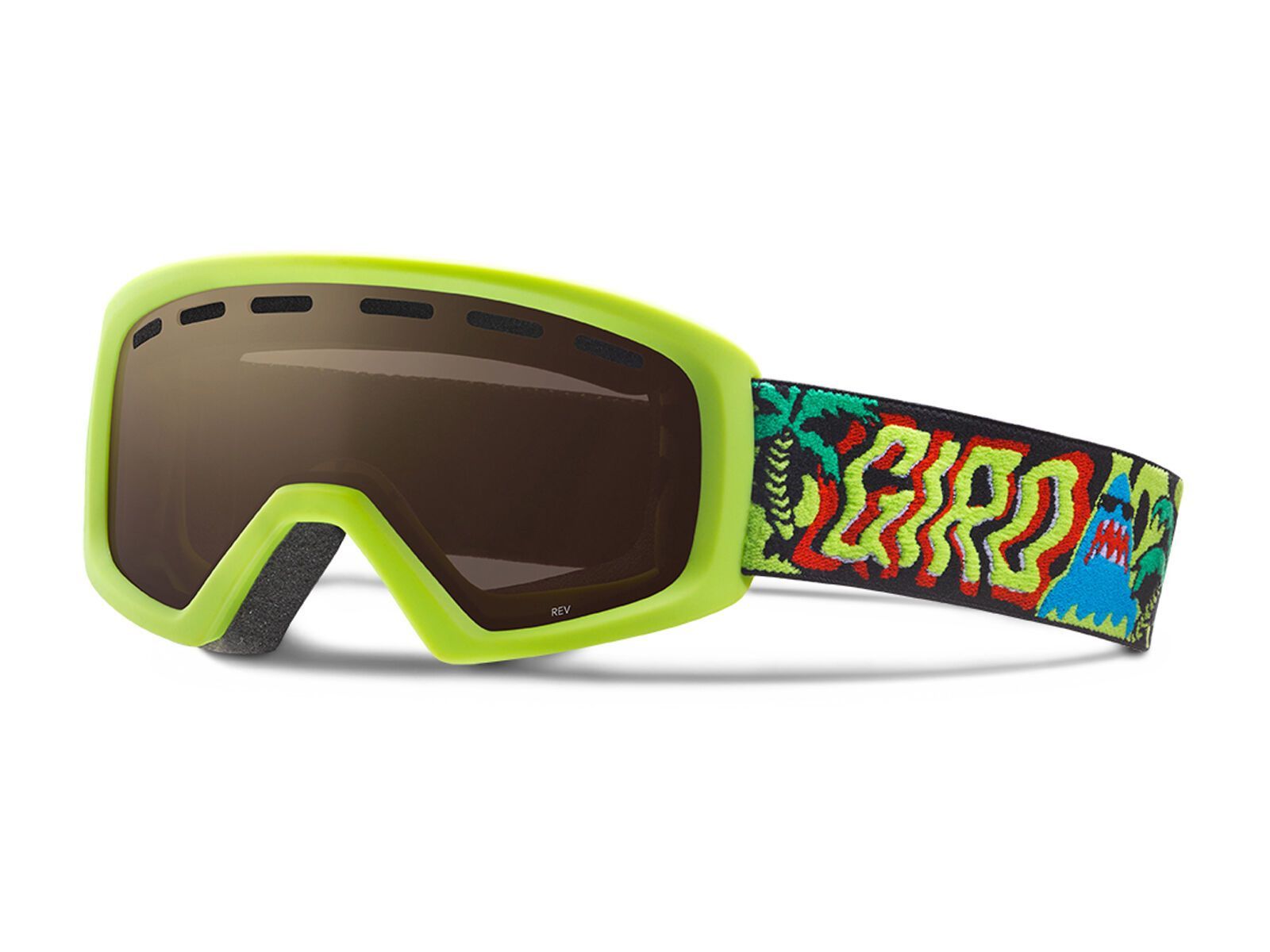 Giro Rev, limehark party, amber rose - Bild 1