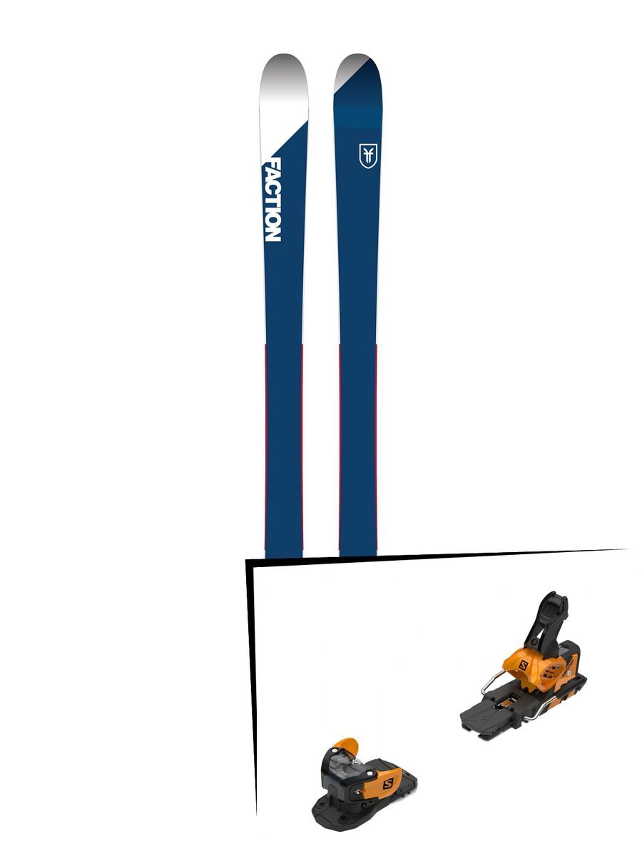 Set: Faction Candide 1.0 2018 + Salomon Warden MNC 13 saffron/black - Bild 1