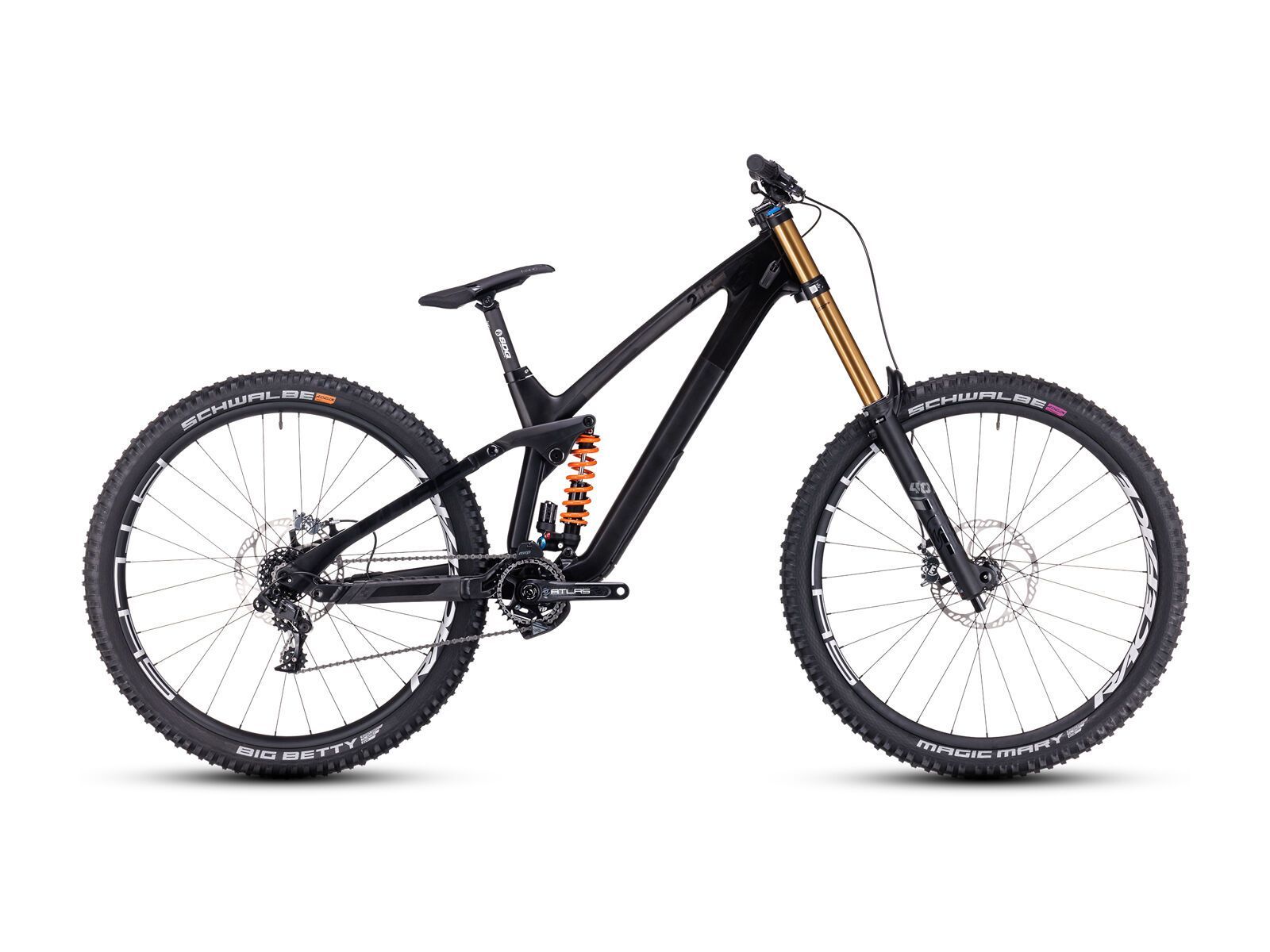 Cube Two15 HPC SLT 29, carbon´n´black - Bild 1