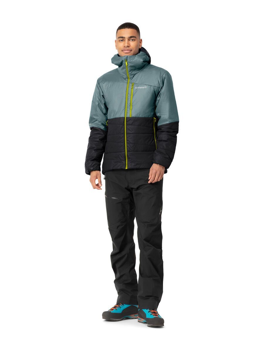 Norrona falketind Thermo60 Hood M's, north atlantic/caviar - Bild 3