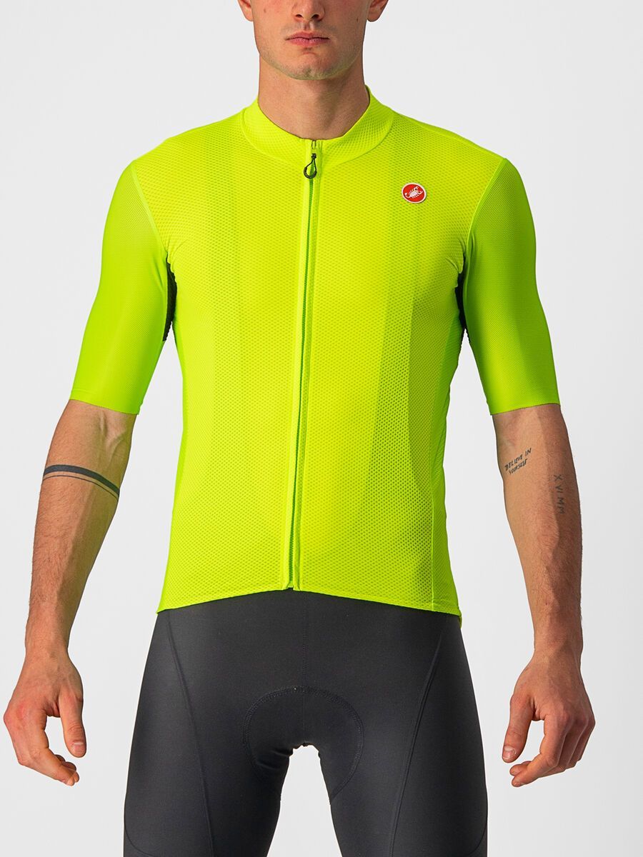 Castelli Endurance Elite Jersey, electric lime - Bild 2