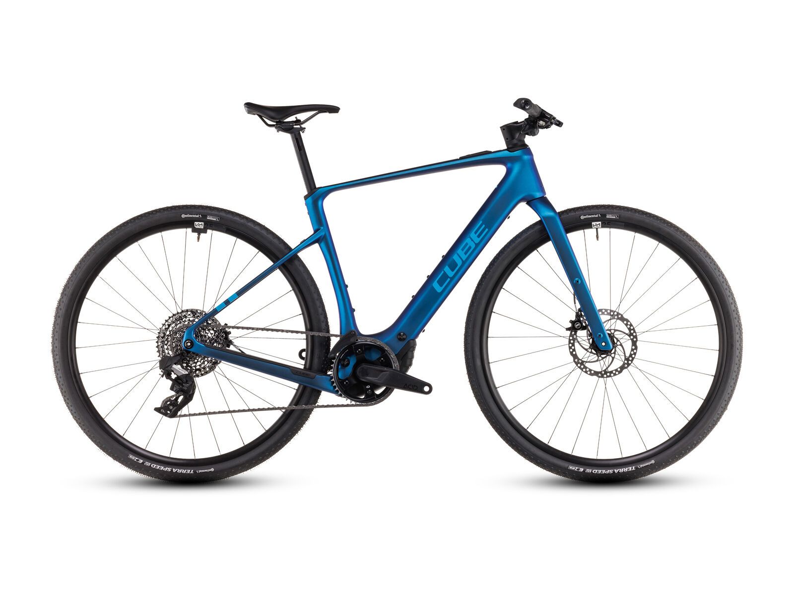 Cube Nulane Hybrid C:62 SLX 400X, nebula´n´blue - Bild 1