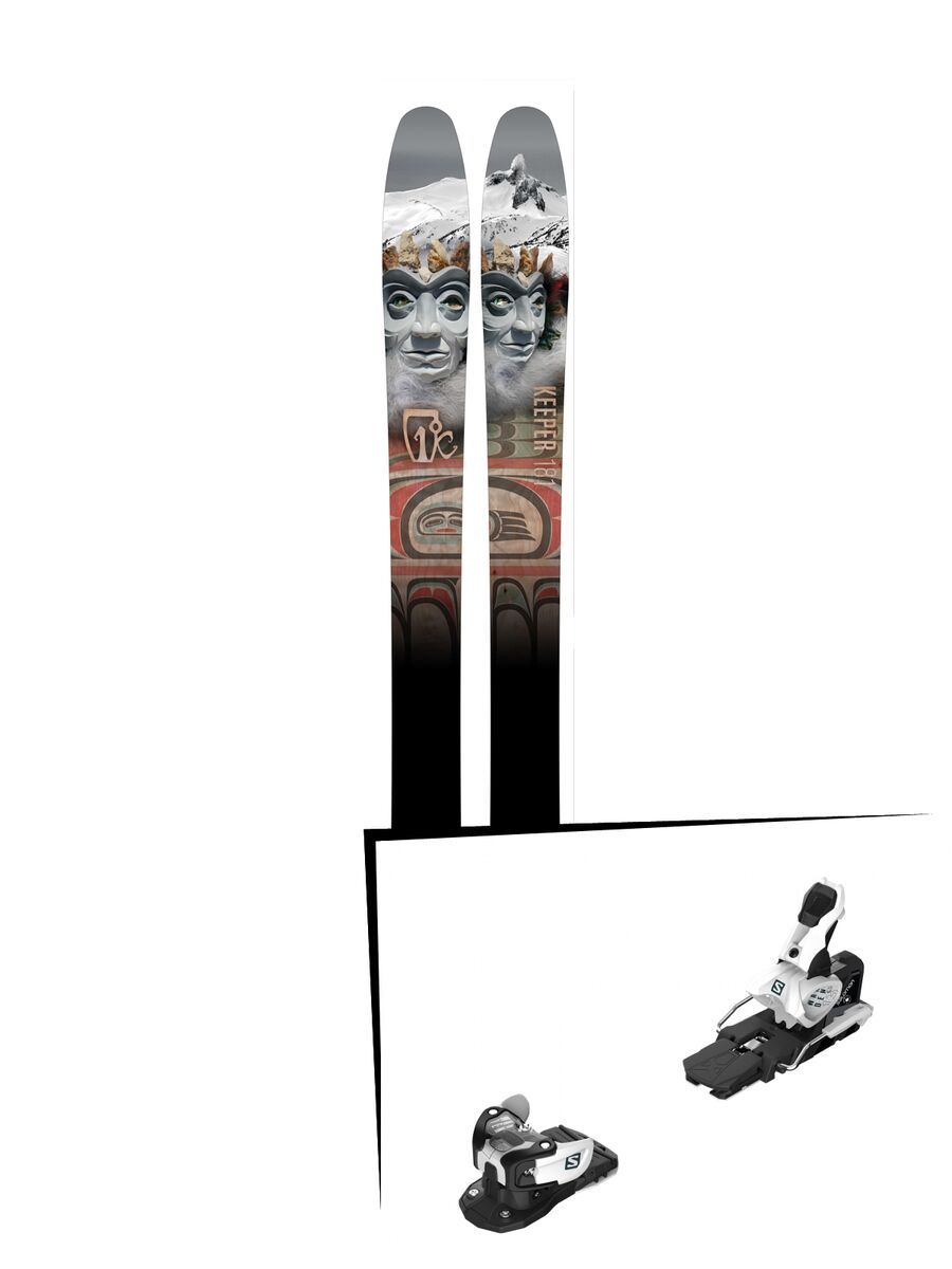 Set: Icelantic Keeper 2016 + Salomon Warden MNC 13 (2212350) - Bild 1