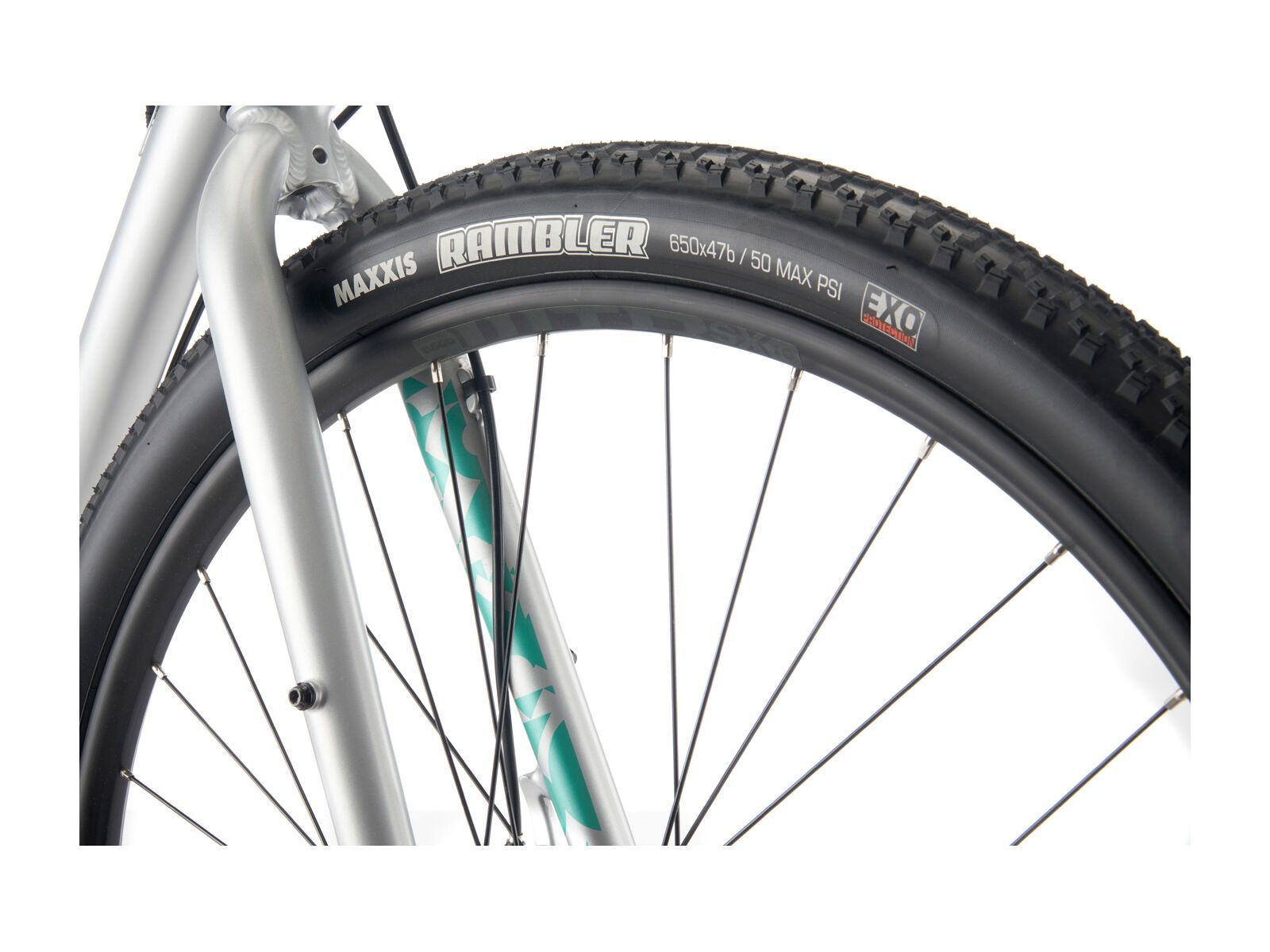 Kona Rove AL 650, matte faux raw / metallic mint - Bild 12