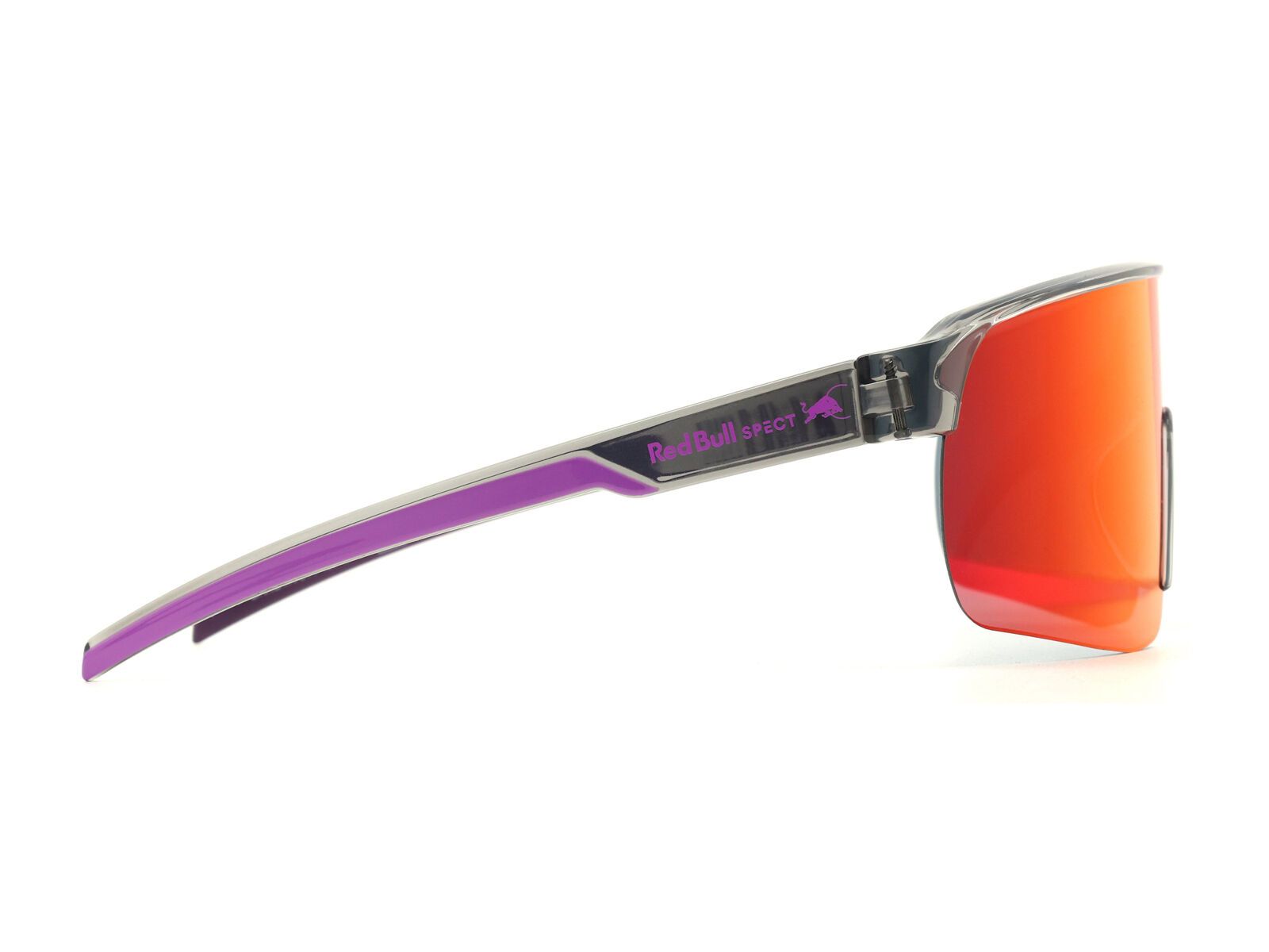 Red Bull Spect Eyewear Dakota, Blue-Red/Purple Mirror / shiny x'tal grey - Bild 2