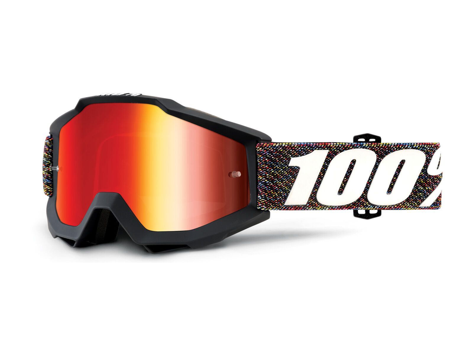 100% Accuri Youth, krick/Lens: mirror red - Bild 1