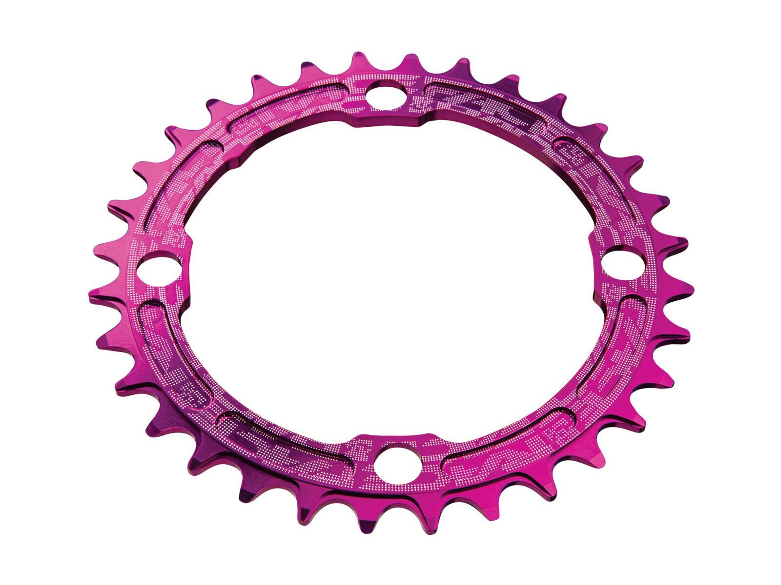 Race Face Single Ring Narrow Wide - LK 104, purple - Bild 1
