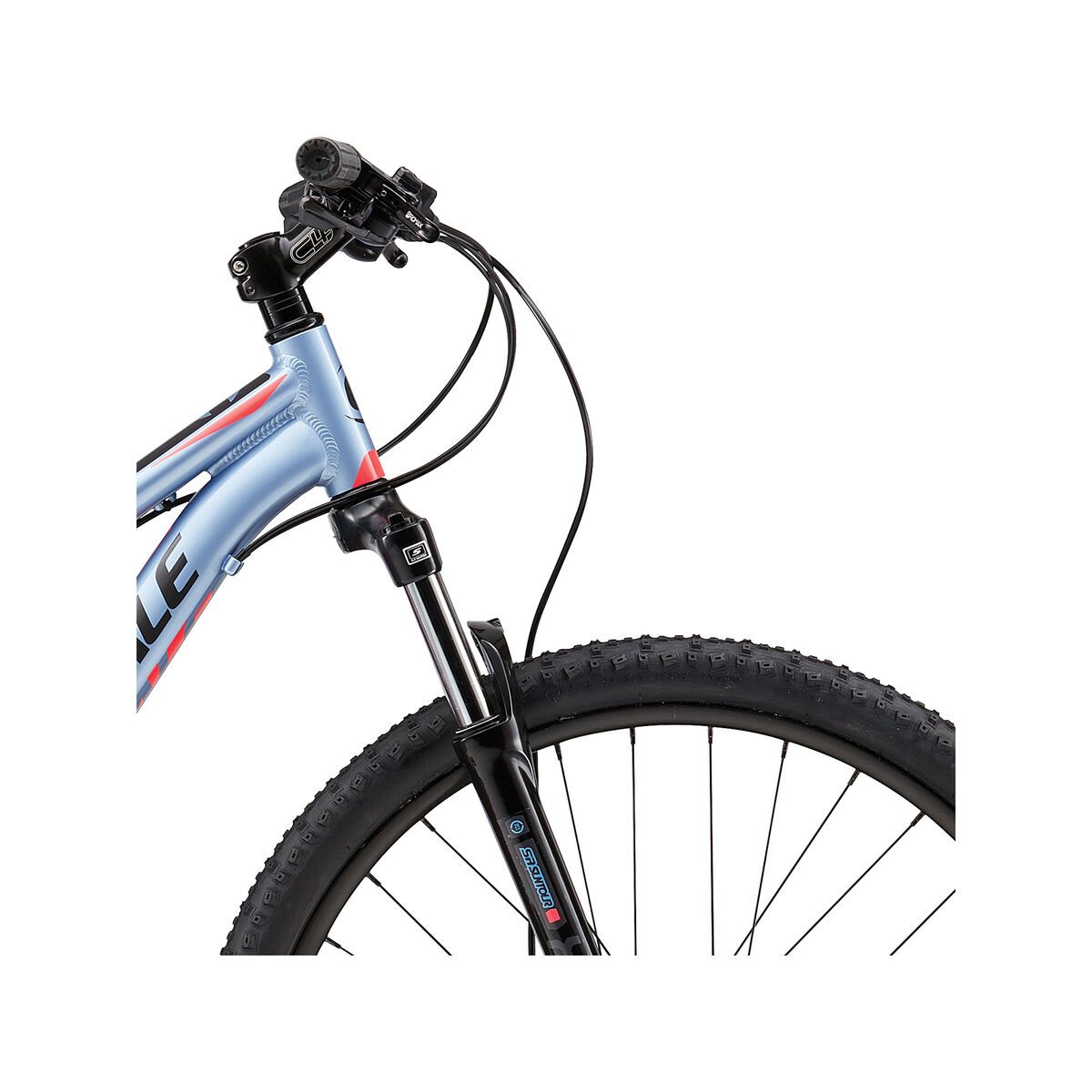 Cannondale Foray 2, powder blue w/ nearly black and acid strawberry - BLU - Bild 5