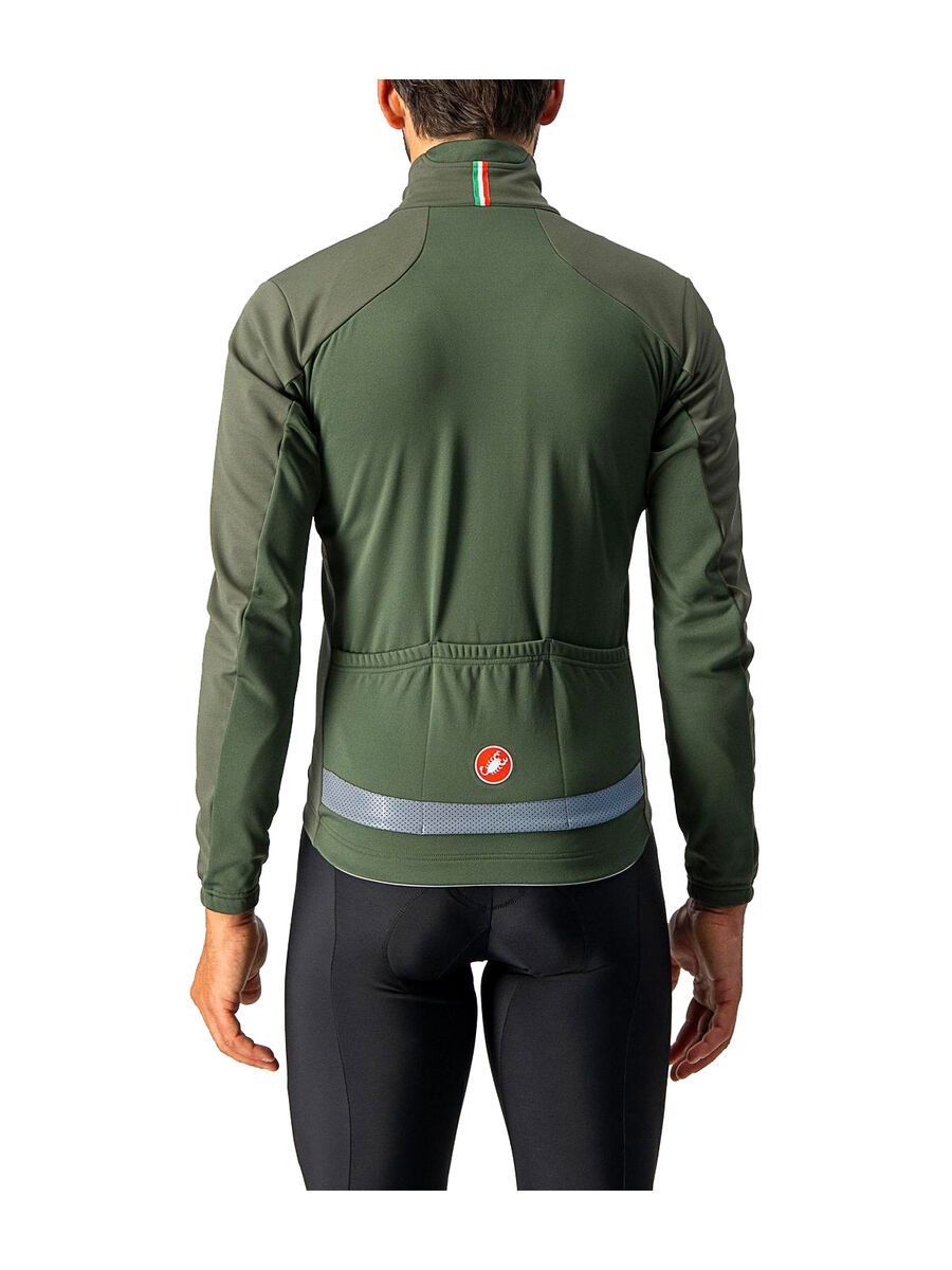 Castelli Transition 2 Jacket, military green/red reflex - Bild 2