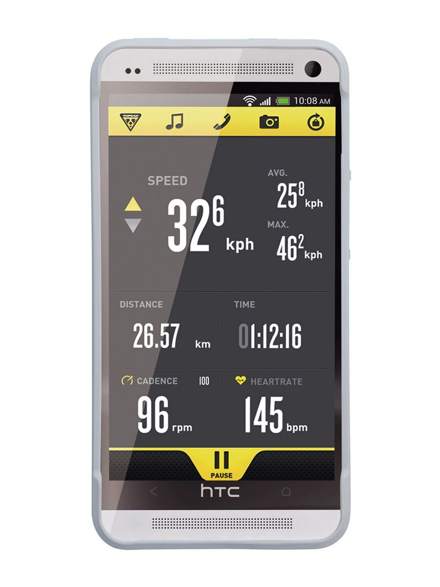 Topeak RideCase HTC One mit Halter, white - Bild 1