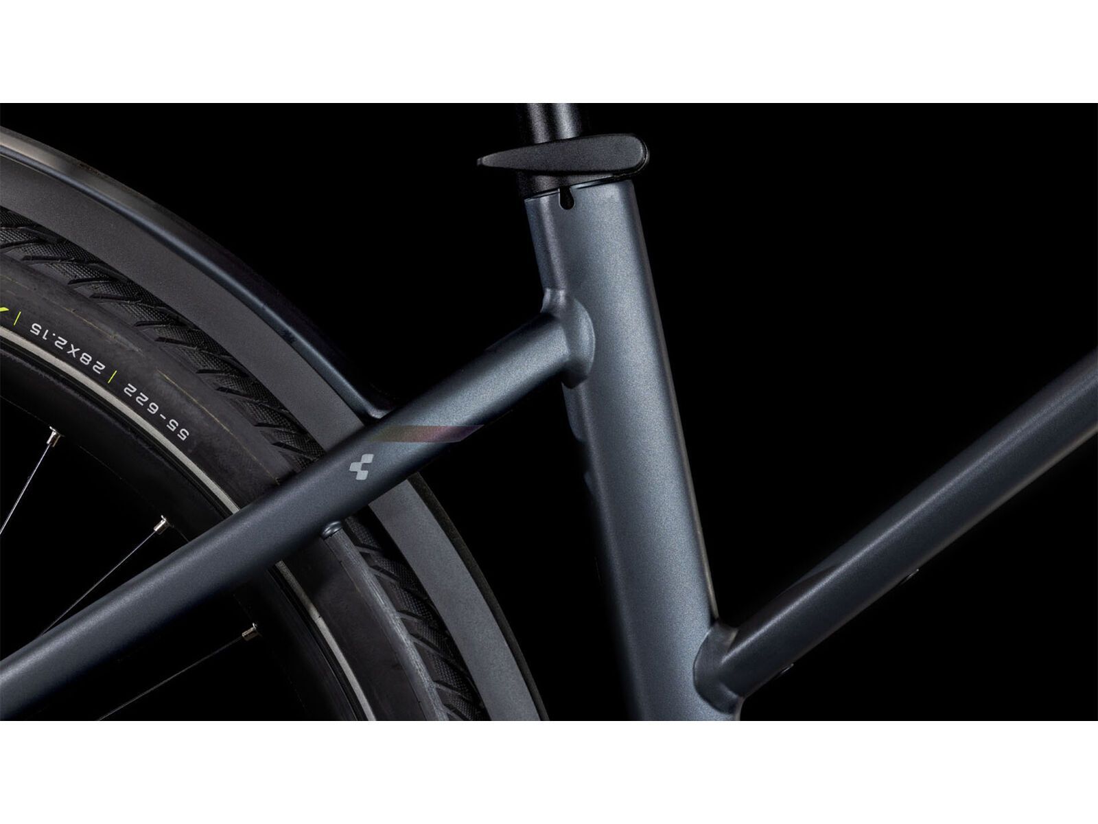 Cube Touring Hybrid Pro 625 Trapeze, metallicgrey´n´chrome - Bild 5