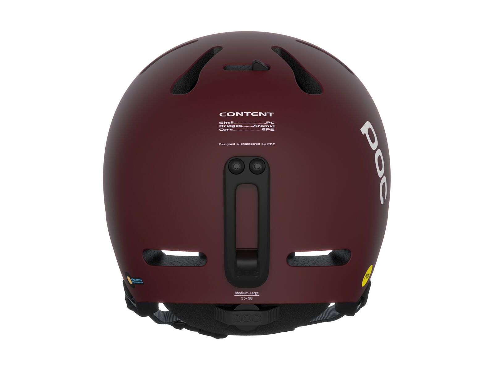 POC Fornix MIPS, garnet red matt - Bild 4