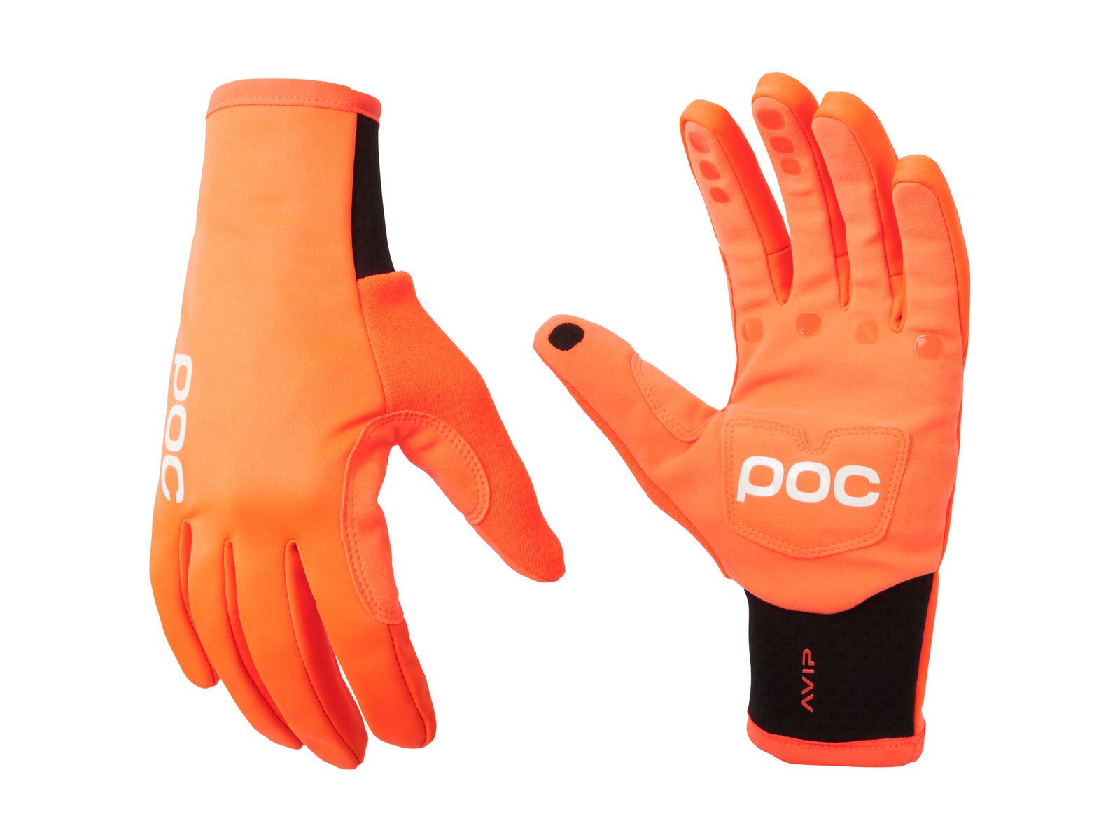 POC AVIP Softshell Glove, zink orange - Bild 1