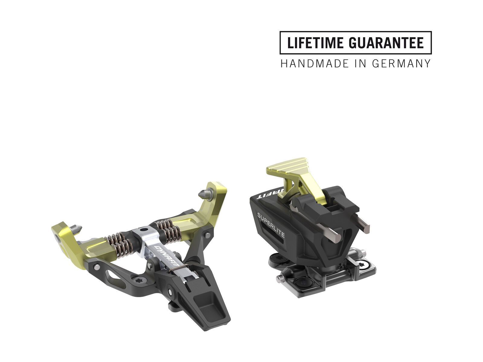 Dynafit Superlite 175 - Z10 ohne Bremse, schwarz/ gelb - Bild 2