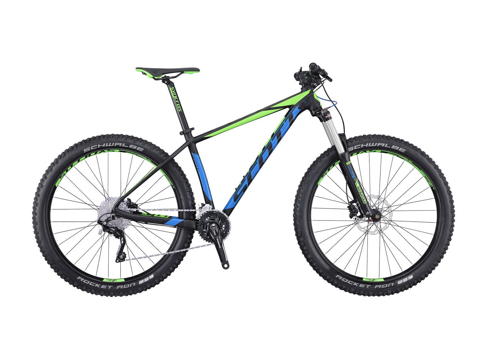 Scott Scale 720 Plus, black/blue/green - Bild 1