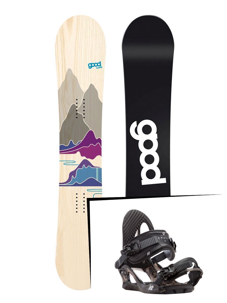 Set: goodboards Prima 2017 + K2 Charm (1728784S) - Bild 1