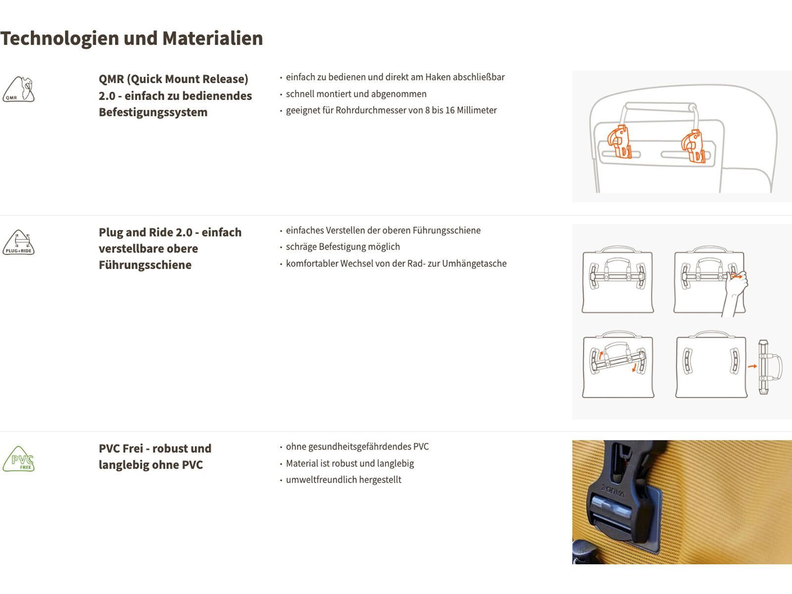 Vaude Mineo Commuter Briefcase, heron - Bild 9