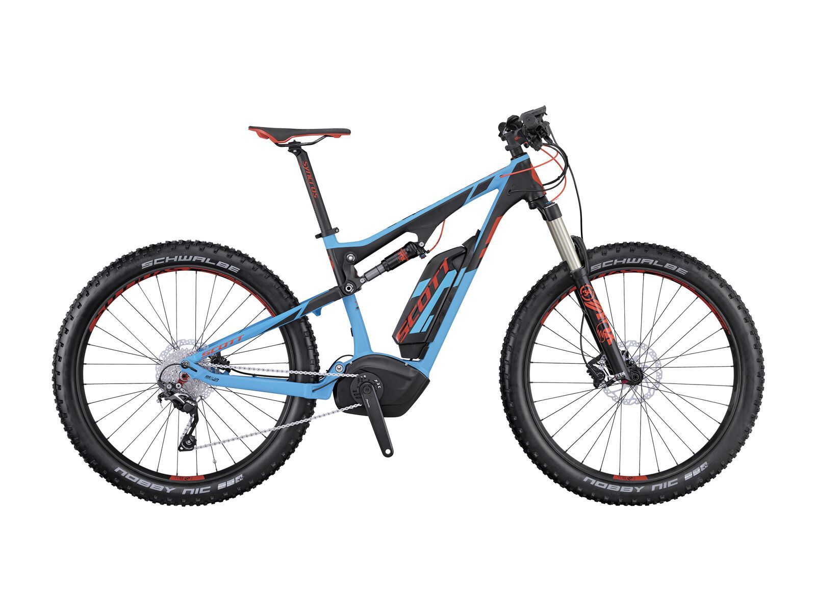 Scott E-Genius 720 Plus, blue/black/red - Bild 1