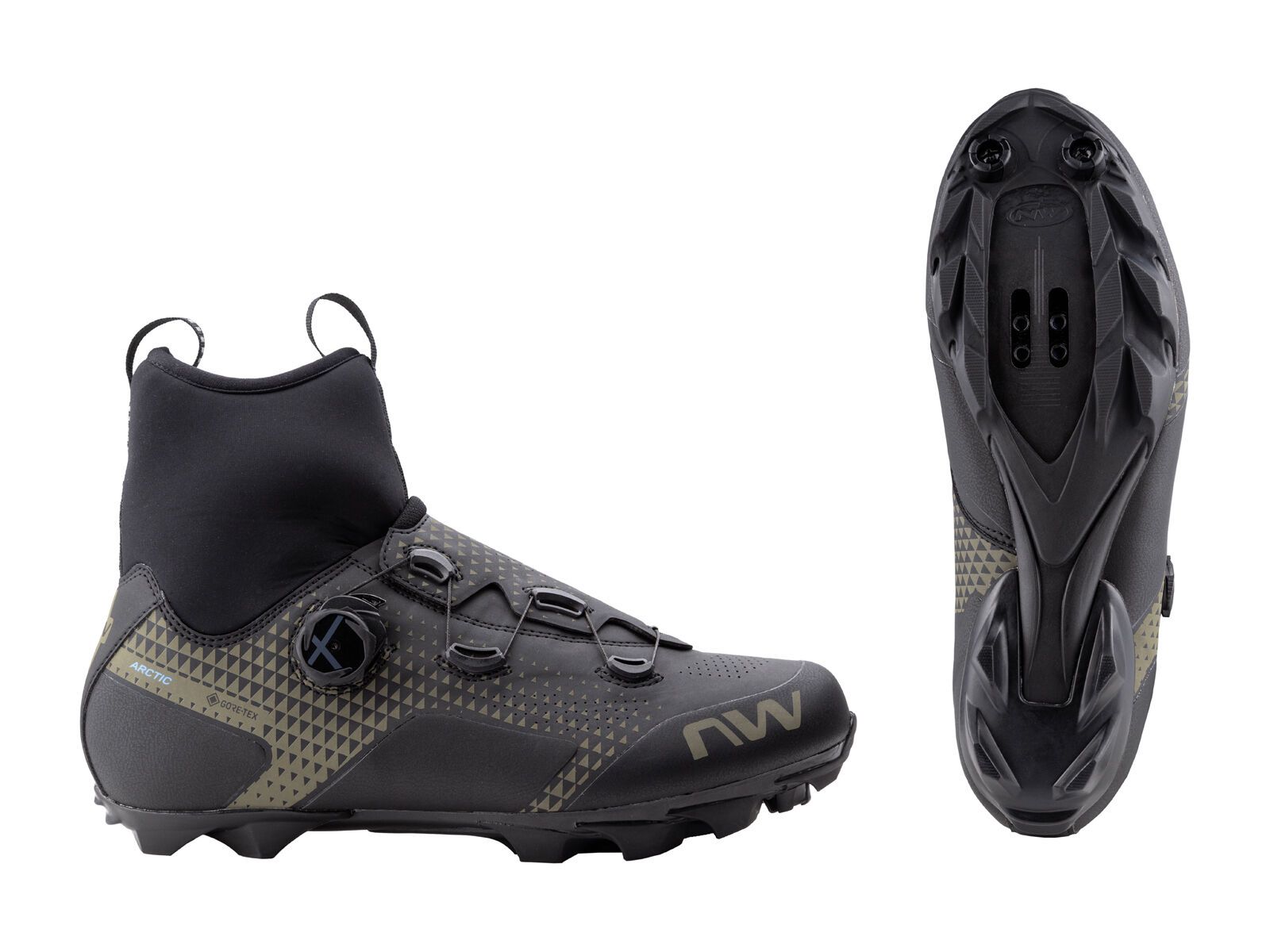 Northwave Celsius XC Arctic GTX, black/forest green - Bild 4