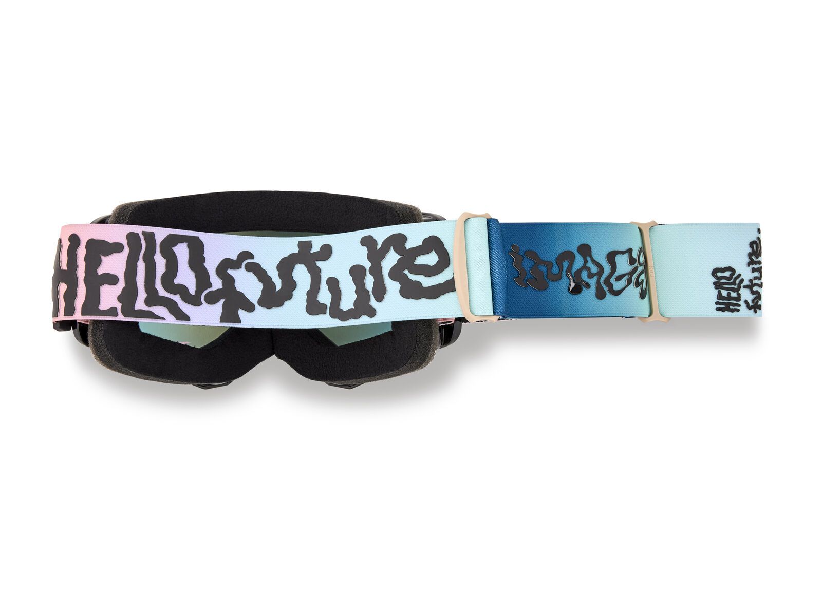Fox Main Goggle Hello Future, Mirror / light blue - Bild 2