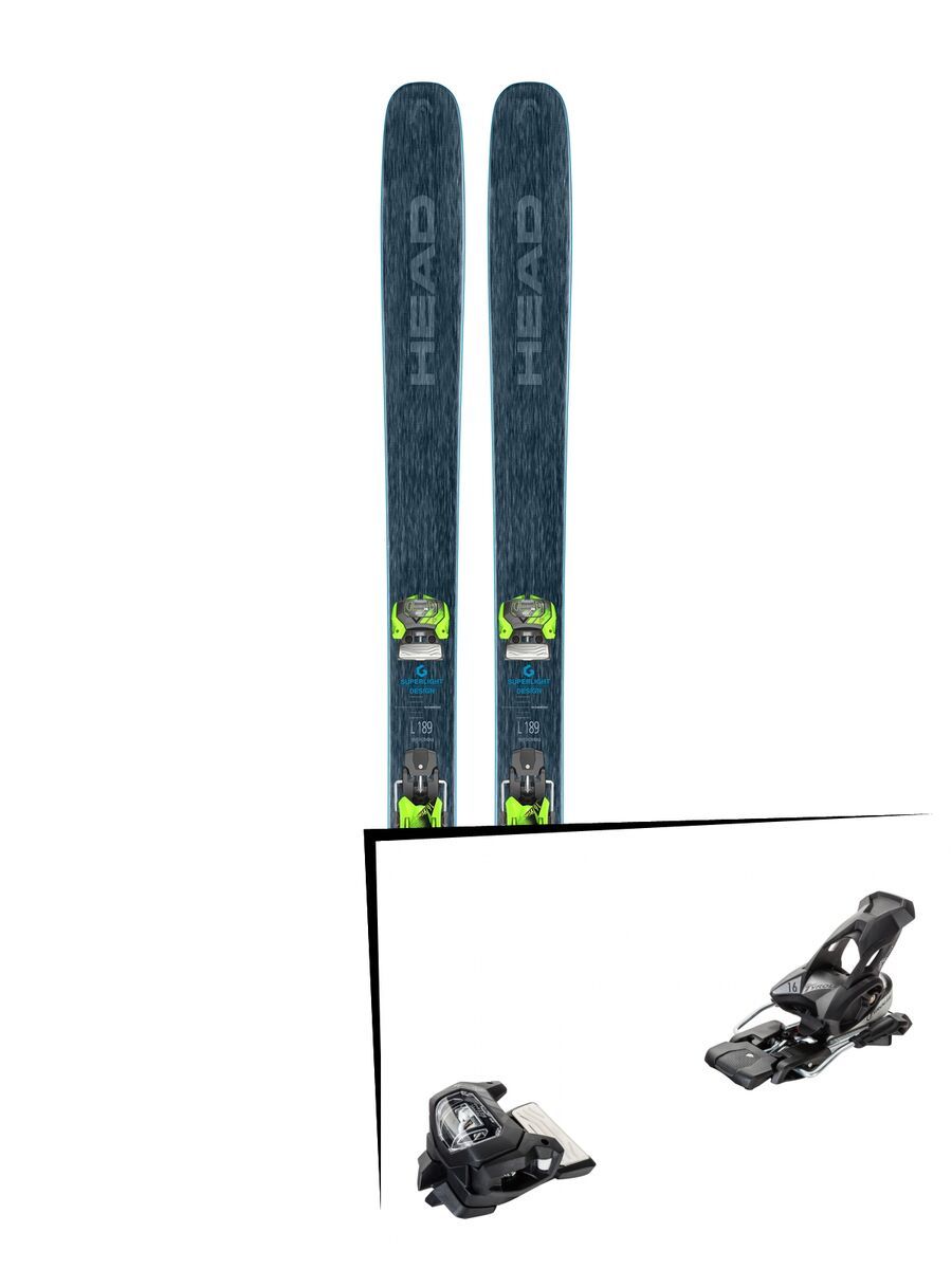 Set: Head Kore 117 2018 + Tyrolia Attack² 16 GW solid black - Bild 1