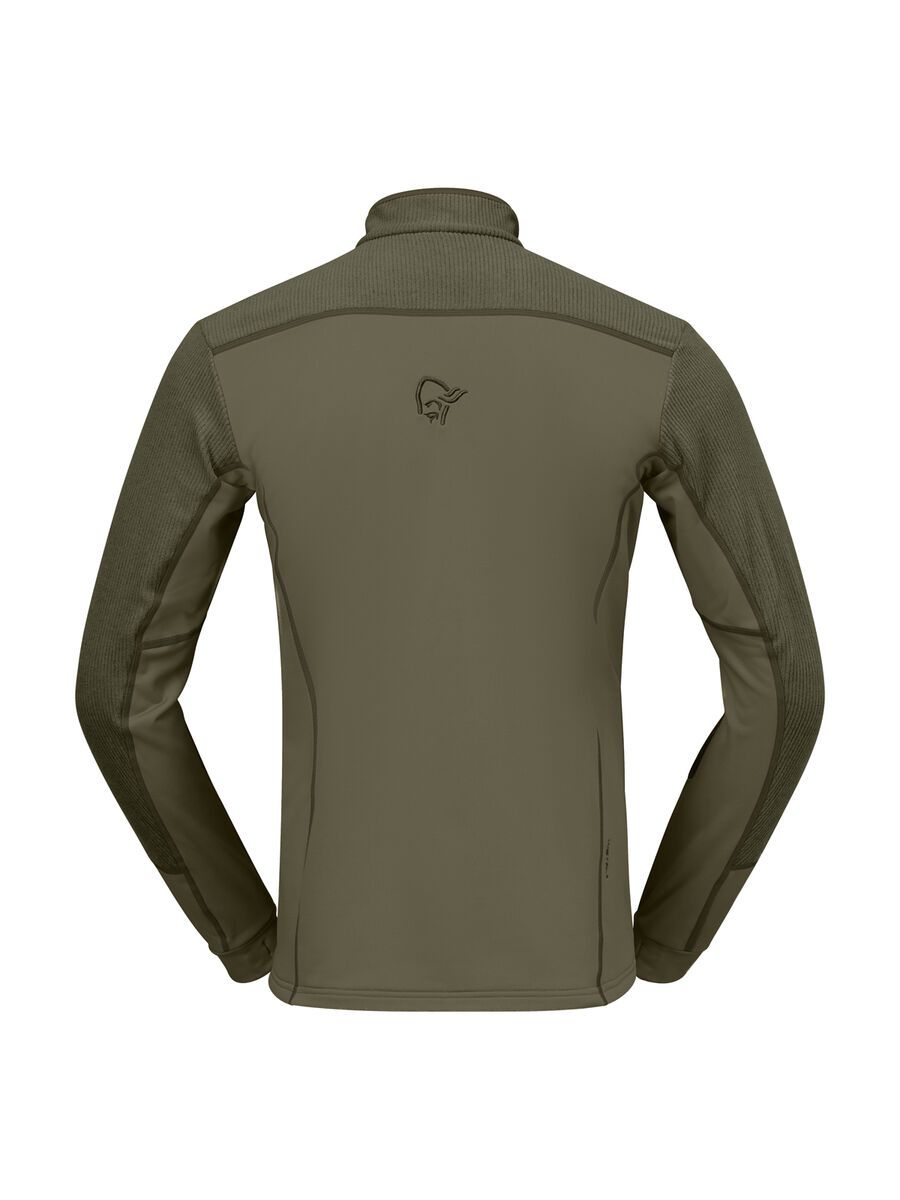 Norrona lofoten warm2 Jacket M's, olive night/deep lichen green - Bild 3