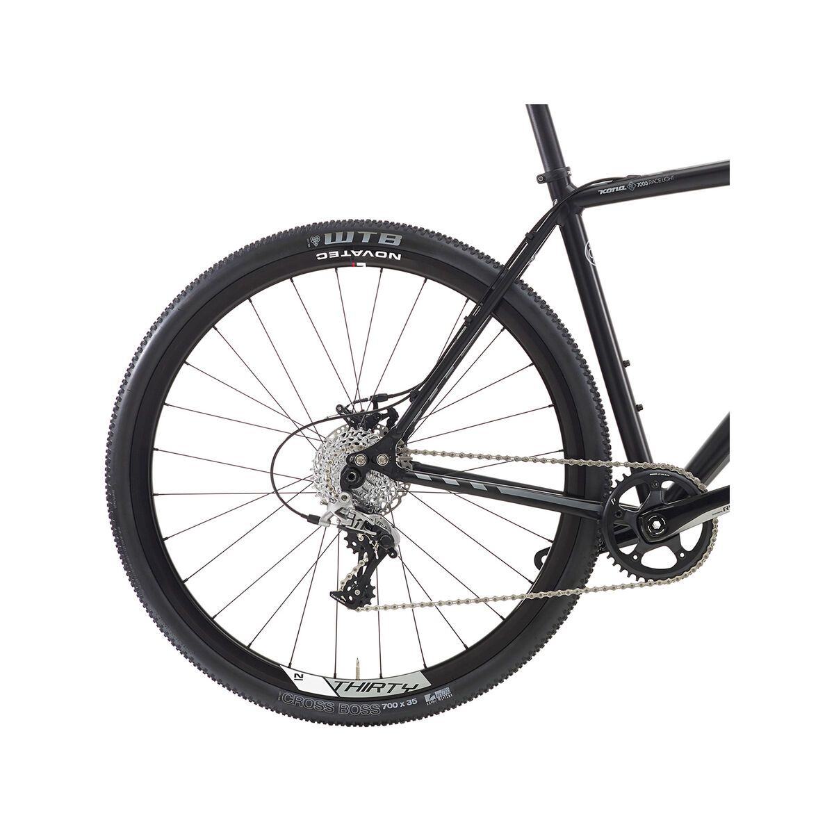 Kona Private Jake, matt black w/ gray & gray-charcoal fade decals - Bild 4