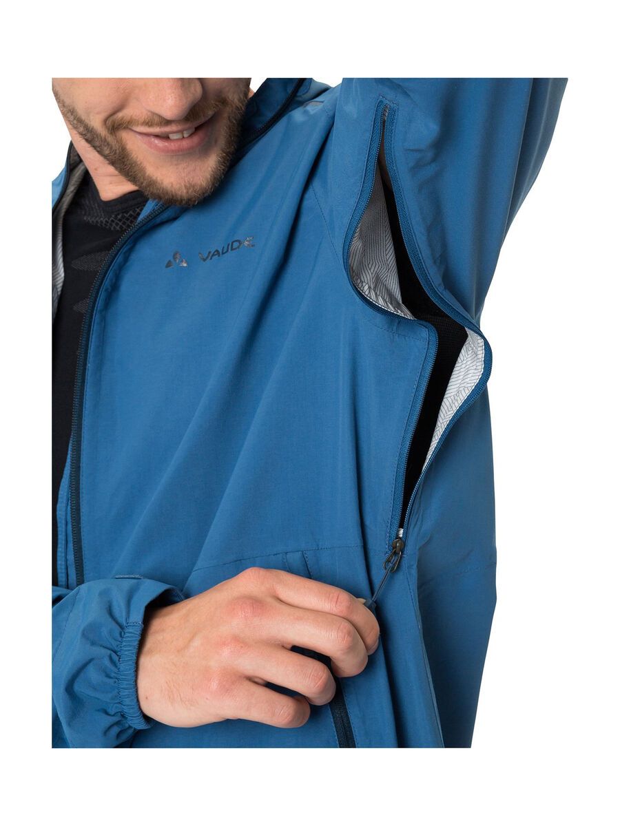 Vaude Men's Yaras Rain Jacket, ultramarine - Bild 5