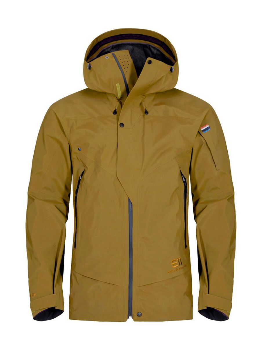Elevenate Men's Pure Jacket, mustard brown - Bild 1