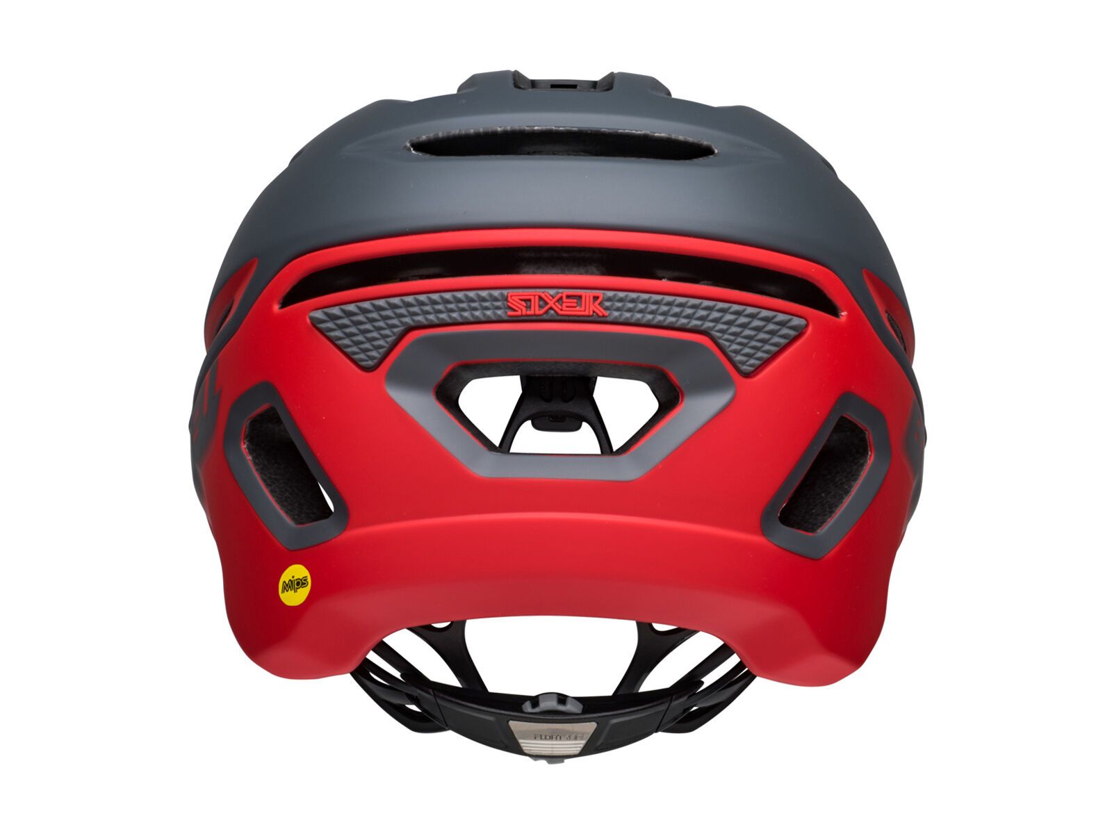 Bell Sixer MIPS, matte gray/red - Bild 4