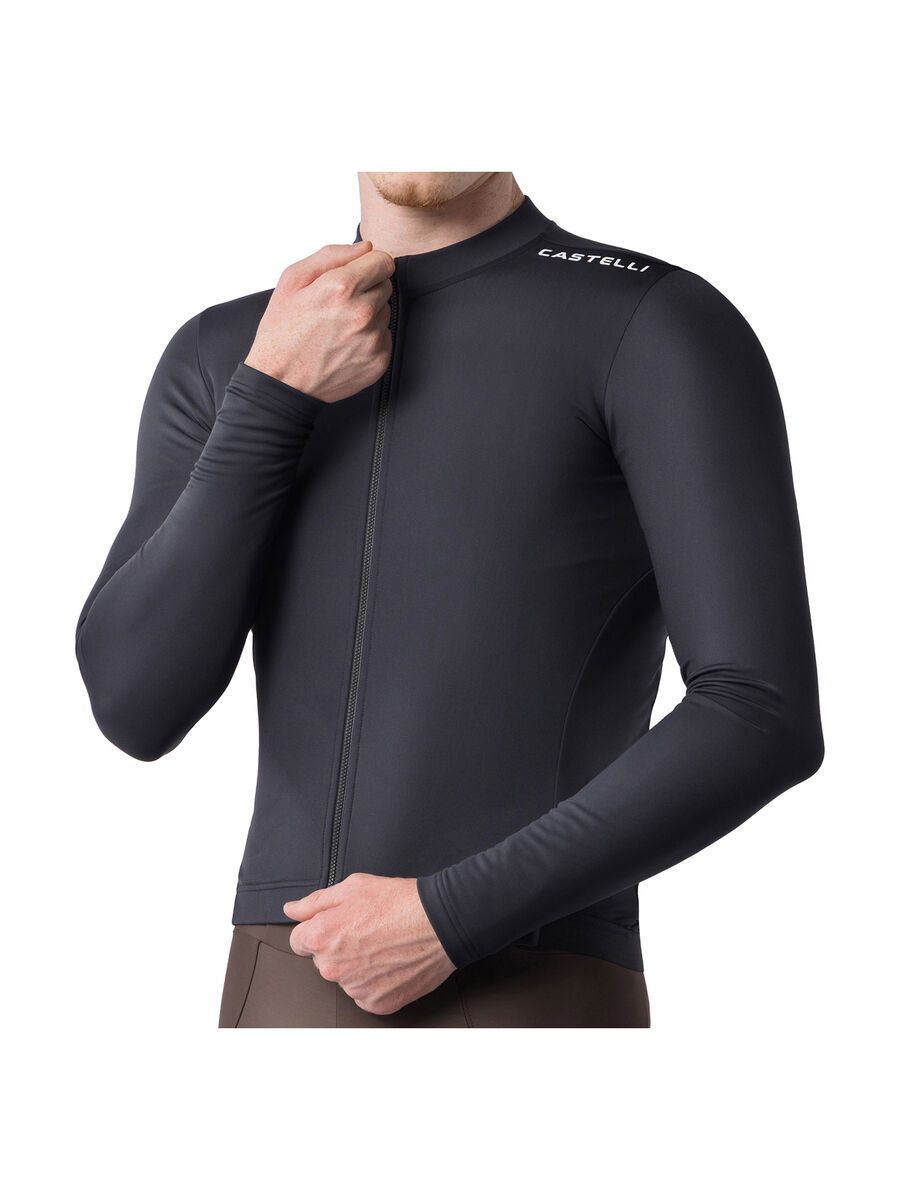 Castelli Espresso Thermal 2 Jersey, black/white - Bild 1