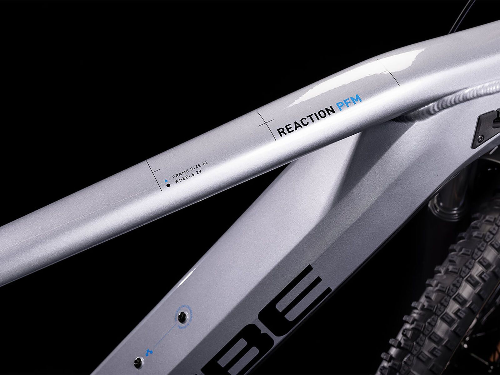 Cube Reaction Hybrid Performance 500 29 Trapeze, polarsilver´n´blue - Bild 2