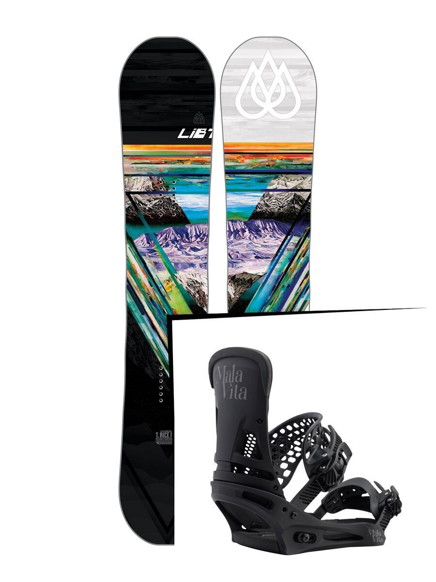 Set: Lib Tech T-Rice Pro 2017 + Burton Malavita (1712843S) - Bild 1