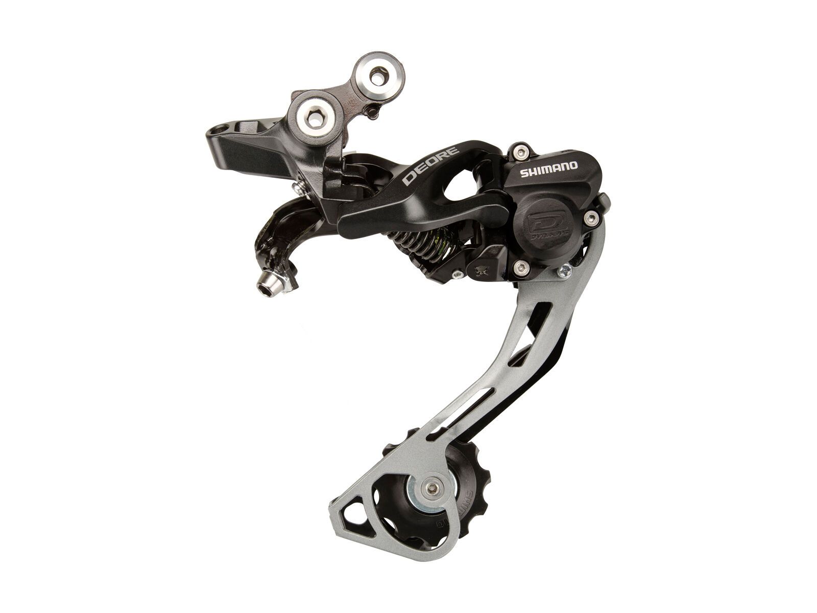 Shimano DEORE RD-M615 Shadow+ 10-fach lang, schwarz - Bild 1