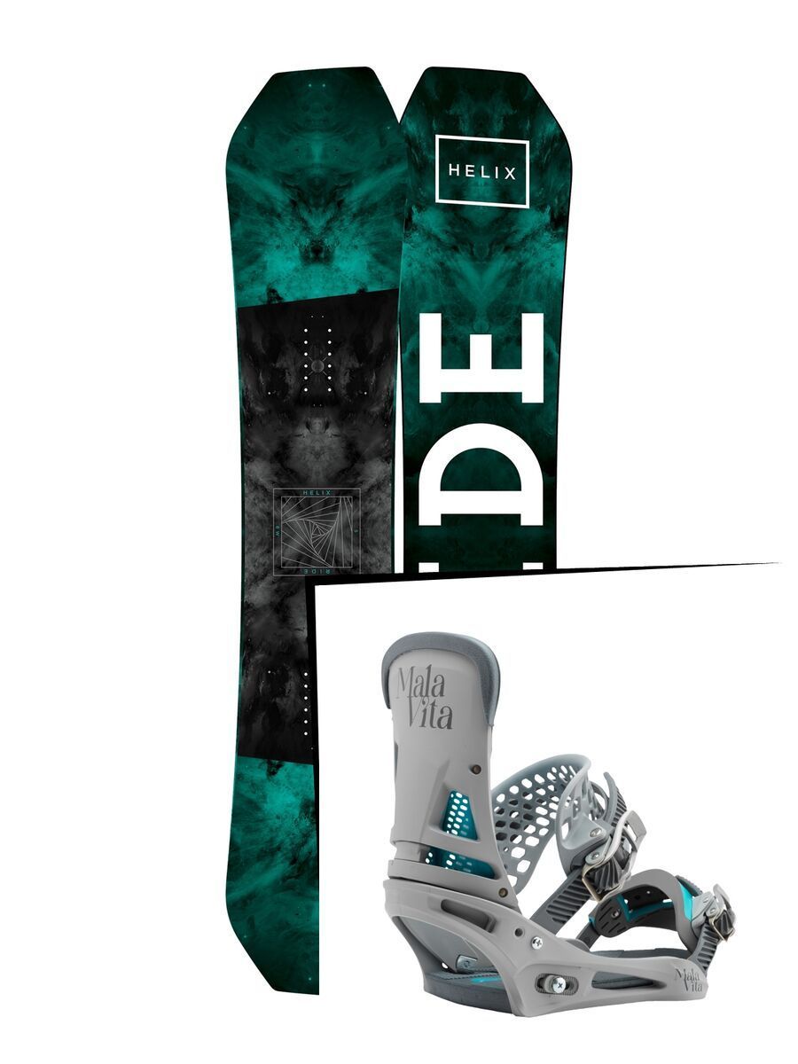 Set: Ride Helix 2017 + Burton Malavita (1712849S) - Bild 1