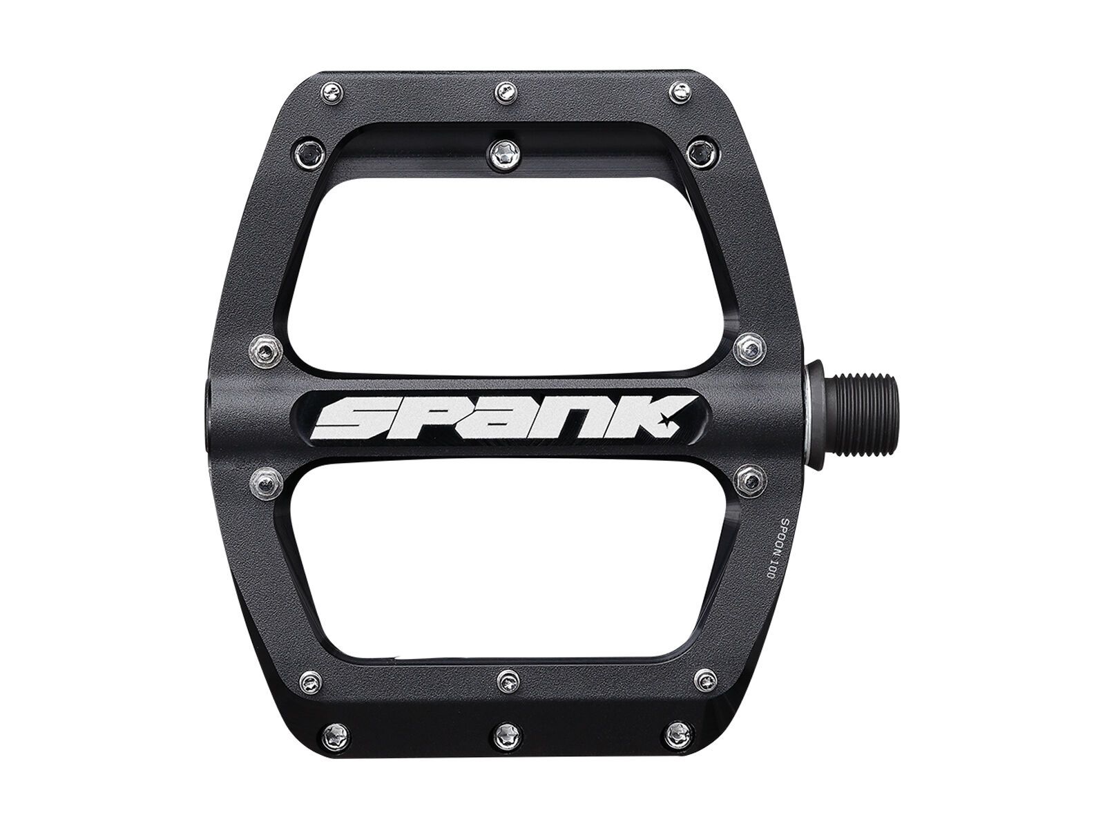 Spank Spoon Reboot Flat Pedal - L, black - Bild 2