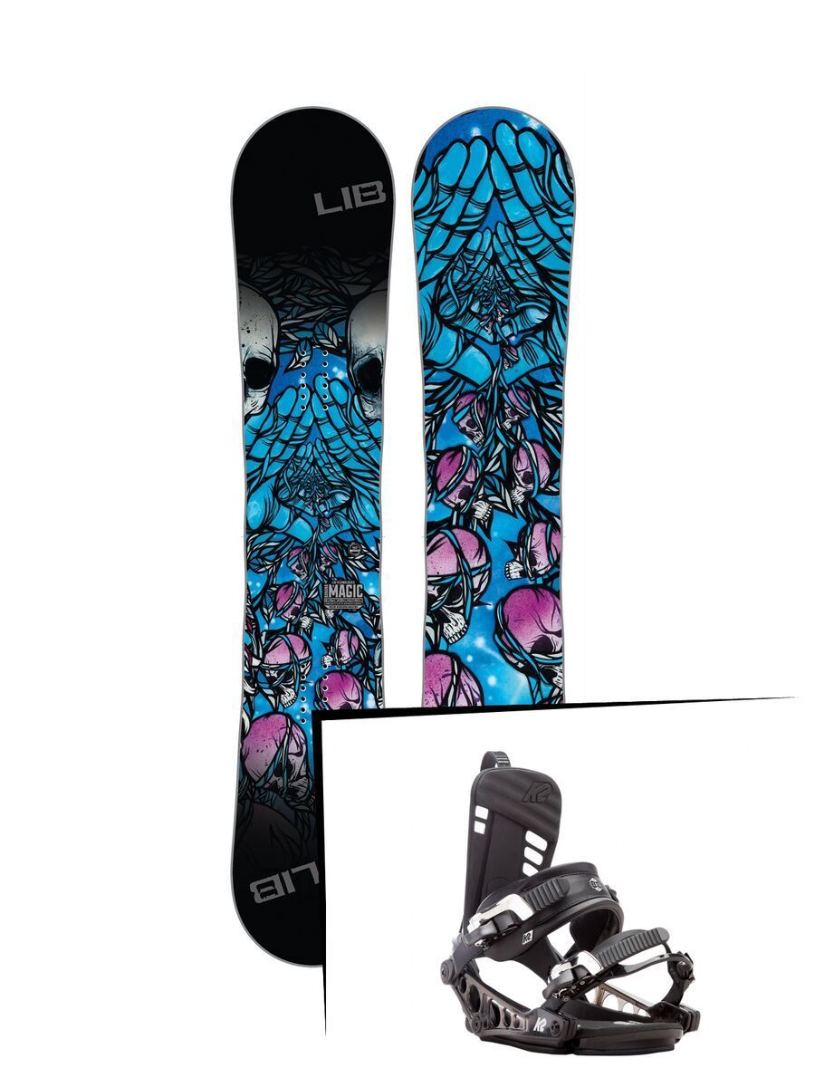 Set: Lib Tech Banana Magic 2017 + K2 Cinch CTX (1728771S) - Bild 1