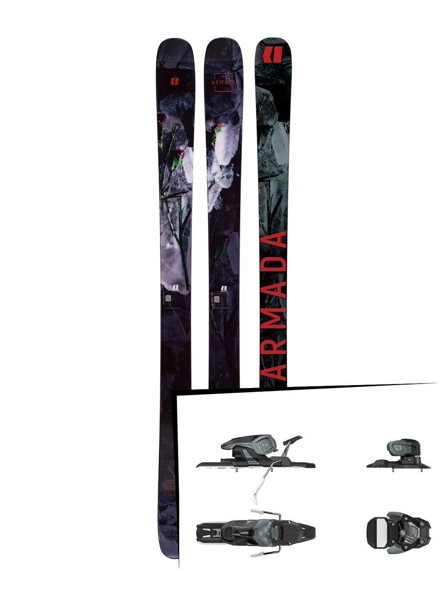 Set: Armada Arw 96 2019 + Salomon Warden 11 dark grey/black - Bild 1