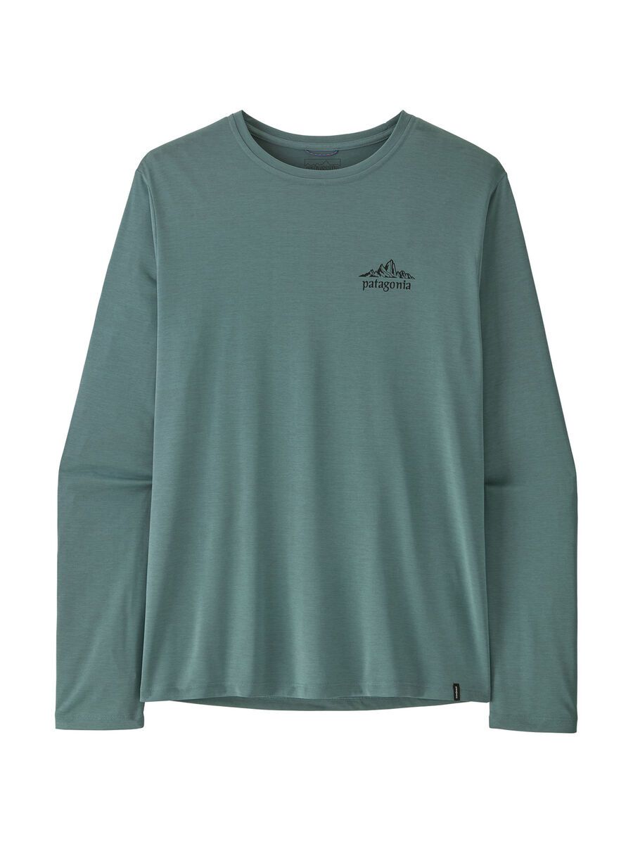 Patagonia Men's Long-Sleeved Capilene Cool Daily Shirt - Cloud Crag, blue sage/light blue sage x-dye - Bild 1